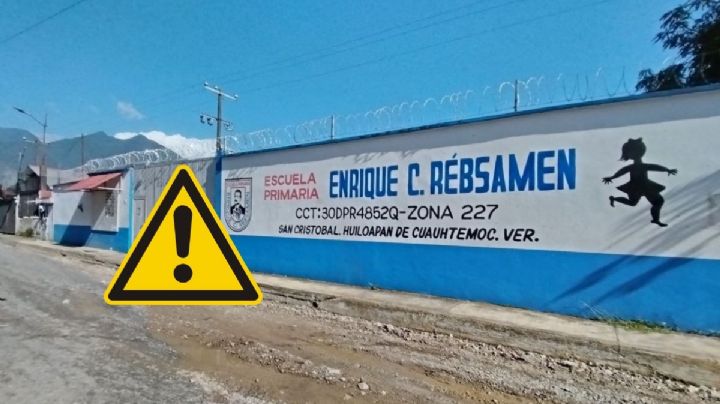 Por riesgo de hundimientos, suspenden clases en escuela de Huiloapan
