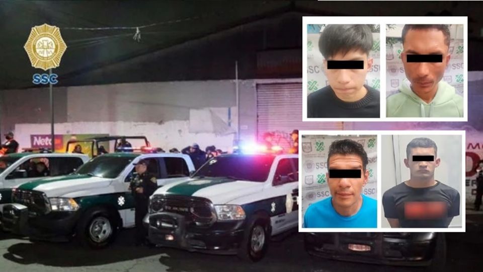 Detienen a 9 personas por posesión de drogas en operativo en Tepito