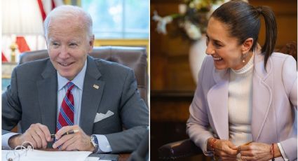 Biden llama a Sheinbaum; abordan relación bilateral entre México y EU