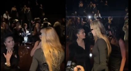 Salma Hayek pasa "desplante" de Nicole Kidman en desfile de Balenciaga