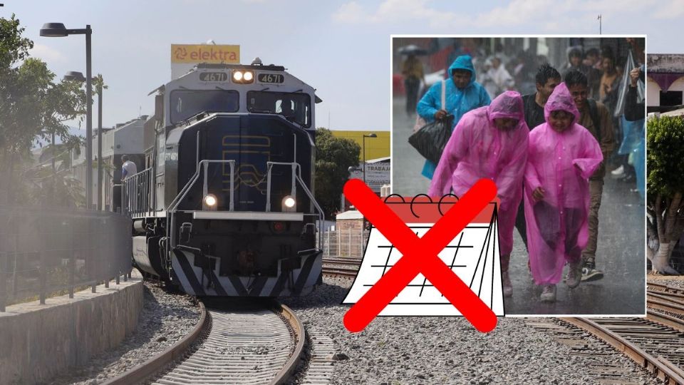 Tren Interoceánico suspende viajes en Veracruz, Oaxaca y Chiapas por fuertes lluvias