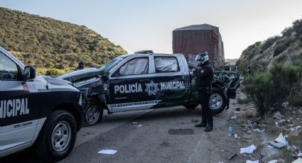 Volcadura de autobús con jornaleros en Baja California Sur deja 21 heridos