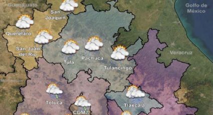 Se acerca tormenta tropical; así estará el clima en Hidalgo este domingo