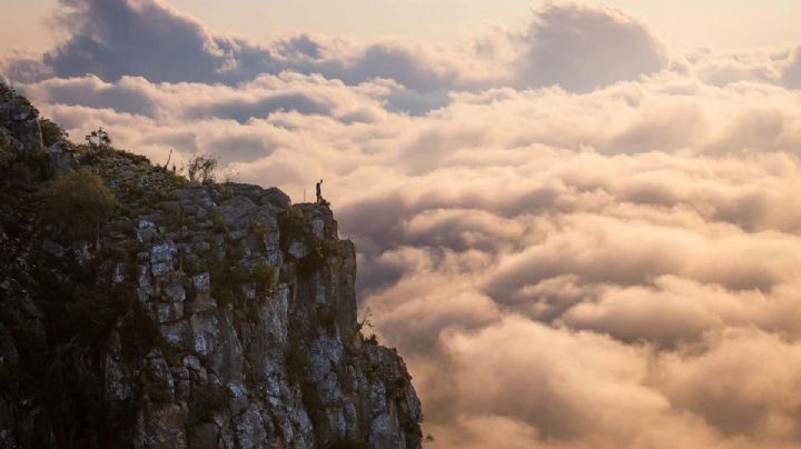 Así son los amaneceres en Sierra Gorda, Guanajuato