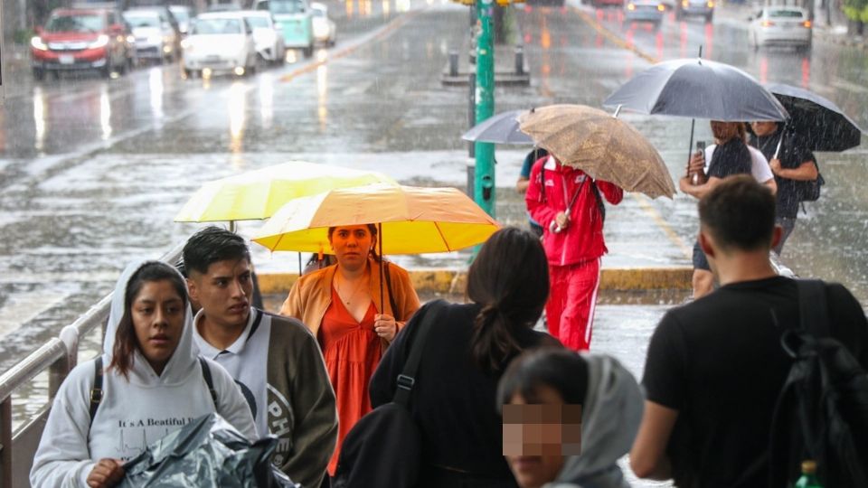 Se esperan más lluvias en la CDMX y el Edomex