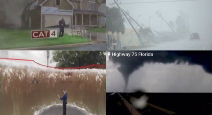 ¿Qué tan catastrófico sería el impacto de Milton en Florida? Estos videos lo demuestran