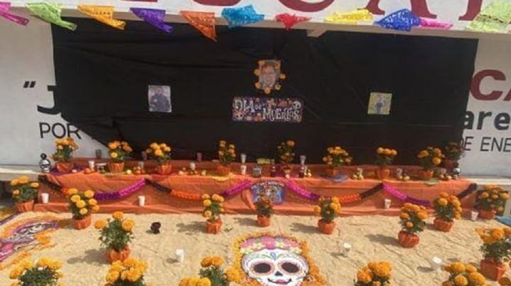 Ofrendas en memoria de víctimas de deslaves en el Edomex