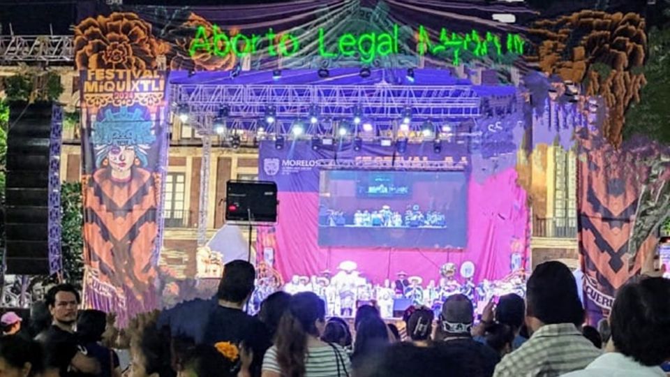 Exigen aborto legal en Morelos durante el Festival Miquixtli