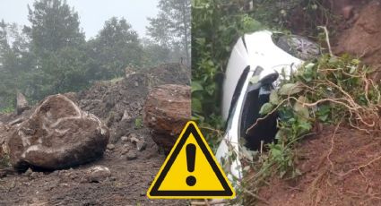 Deslave en autopista Orizaba - Puebla: revelan rescate de 8 personas con heridas leves