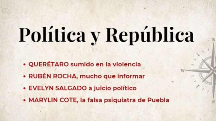 POLÍTICA Y REPÚBLICA