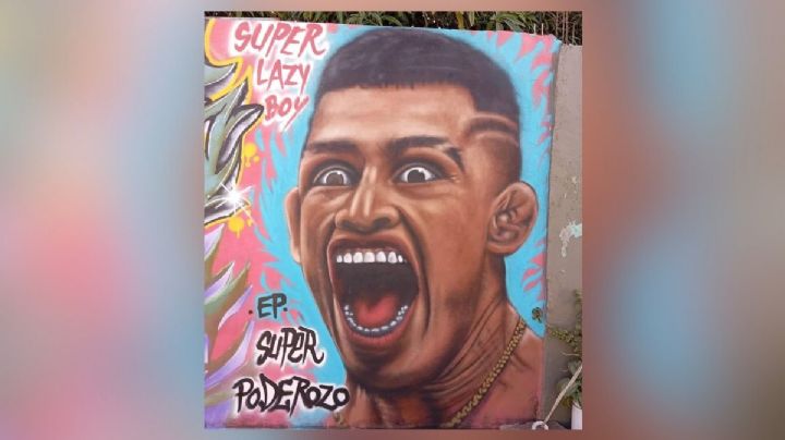 Poderozo homenajea a Lazy Boy con mural en colonia de Veracruz