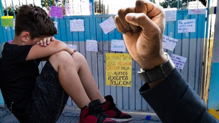 Manifestación en primaria de Tula, acusan a maestra por bullying