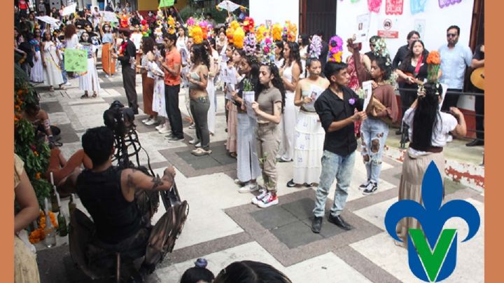 Artes UV dedicó performance a colectivos de búsqueda