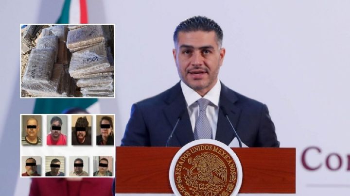 Los 2 golpes al narcotráfico en Veracruz destacados por Harfuch