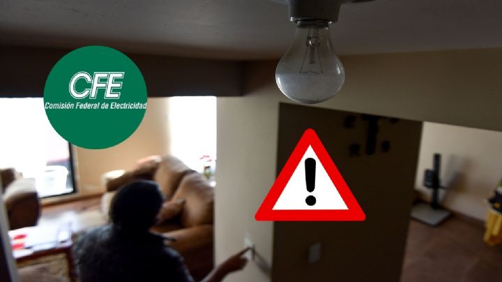 CFE sorprende a usuarios: ¿Dónde habrá apagón masivo?