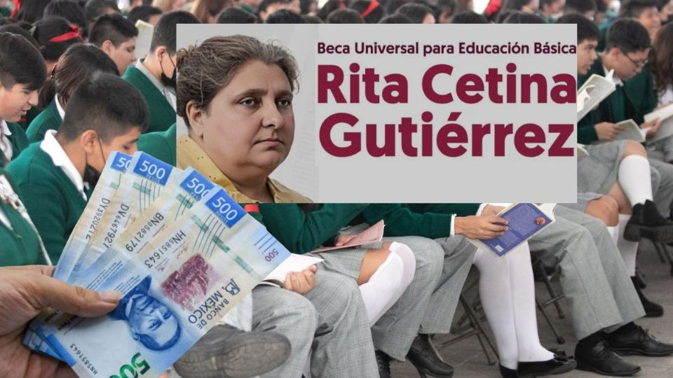 La Beca Rita Cetina se otorgará a un total de 5.6 millones de estudiantes de nivel secundaria.