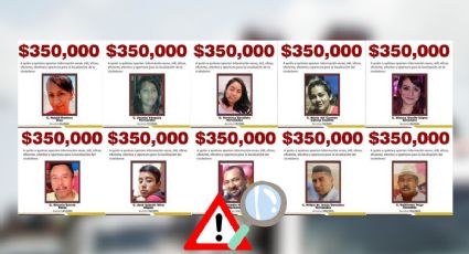 Buscan a 41 desaparecidos en Veracruz; Fiscalía da recompensa de 350,000 por cada uno