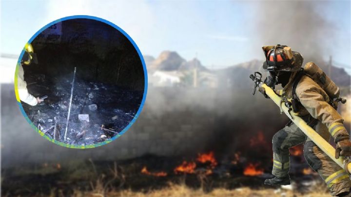 Bomberos sofocan incendio en Tulancingo, descubren 2 cuerpos calcinados