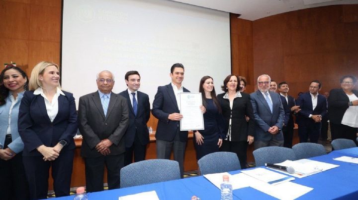 Recibe Jorge Romero constancia como ganador de la elección en el PAN