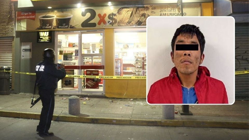 El último asalto cometido por los detenidos ocurrió la noche de este lunes en una tienda Oxxo, ubicada en la colonia Paseos de Churubusco, en la alcaldía Iztapalapa.