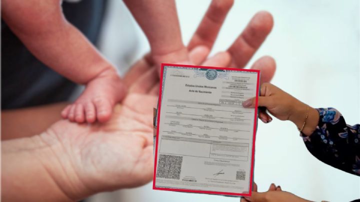 Así sería la acta de nacimiento válida en México