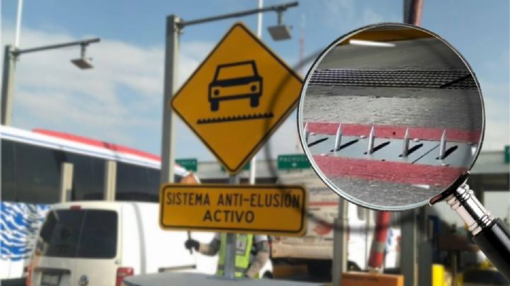 Autopista México-Pachuca: así funcionan los ponchallantas si no pagas la caseta