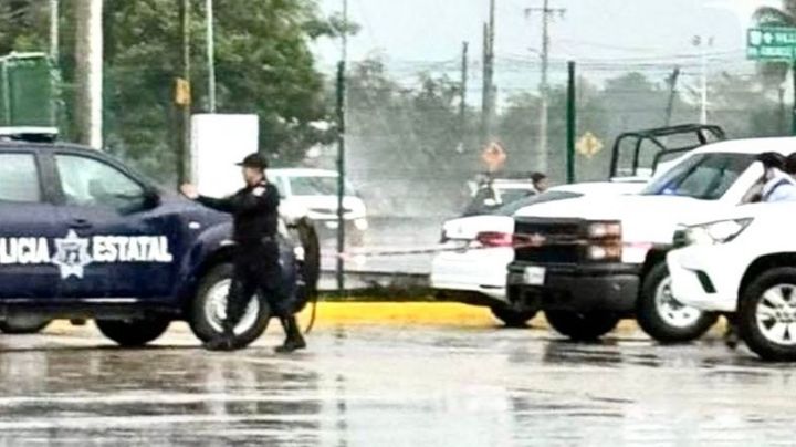 Jornada delictiva en Tabasco termina con 2 policías heridos y tienda quemada