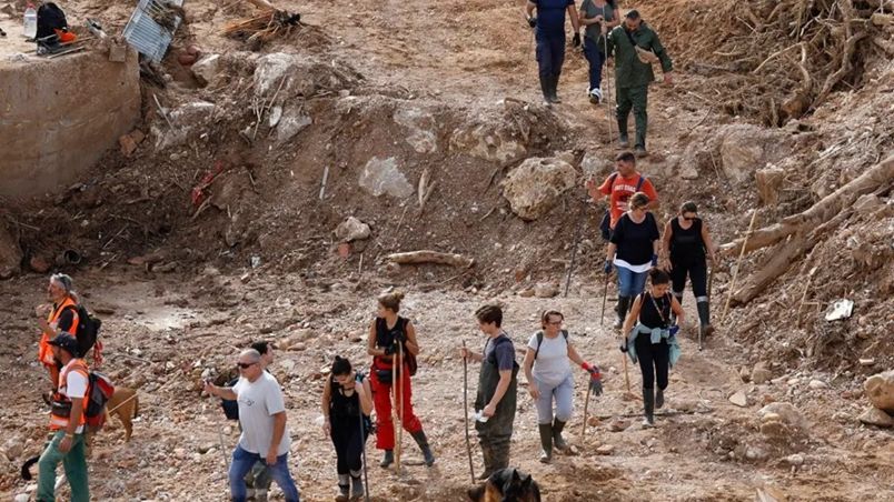 Aún hay 16 personas desaparecidas.