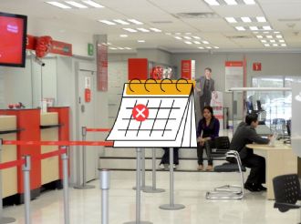 Bancos no abren este 12 de diciembre