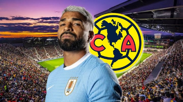 Rodrigo Aguirre le da la mejor de las noticias al América desde Uruguay