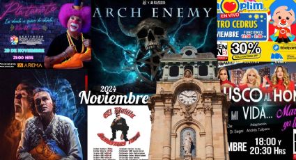 Conciertos y espectáclulos en Pachuca que no te puedes perder estas últimas semanas de noviembre