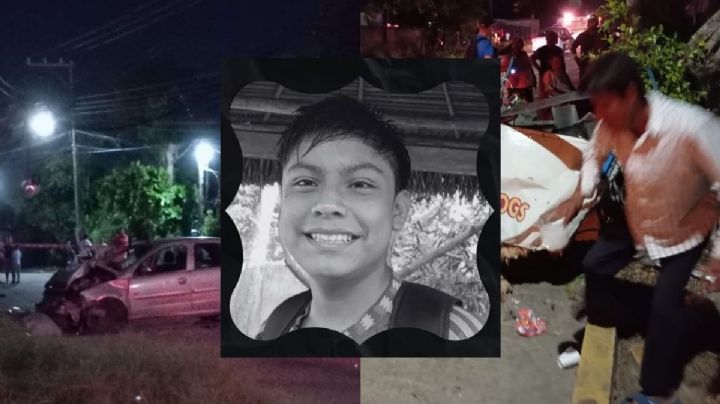 Tragedia en Jáltipan: Atropellan y matan a Zamir, de 13 años, cuando empujaba carrito de hotdogs