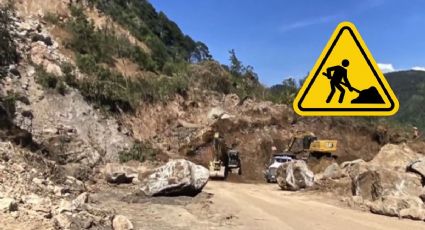 Se habilita vía alterna de la autopista Orizaba - Puebla tras derrumbe