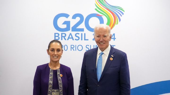 Sheinbaum charla con Biden sobre migración y con Xi Jinping sobre Acapulco