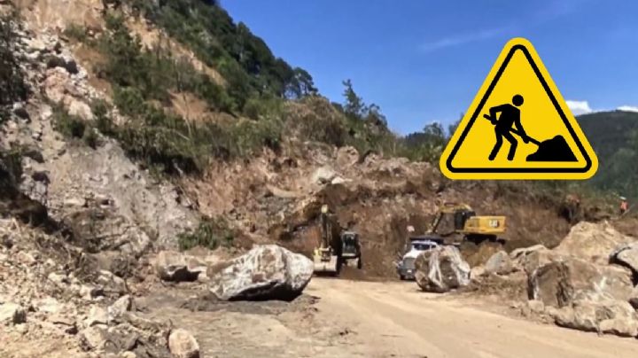 Se habilita vía alterna de la autopista Orizaba - Puebla tras derrumbe