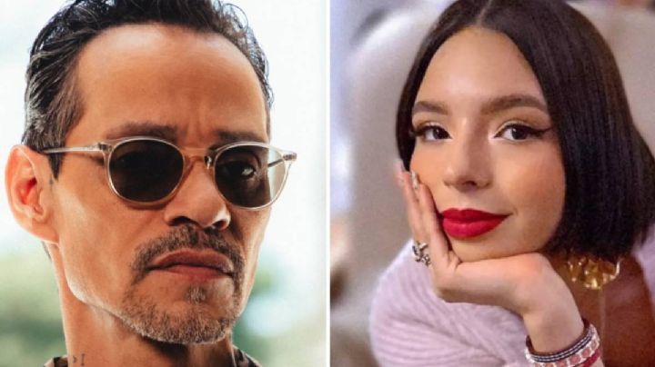 Captan a Ángela Aguilar portándose grosera con Marc Anthony