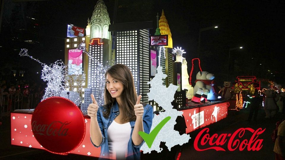 La Caravana Coca Cola sí llegará a Puebla este 2024