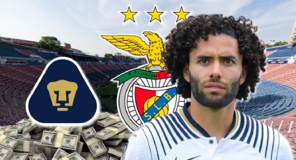 Adiós Pumas, el nuevo salario que tendría el Chino Huerta en el Benfica