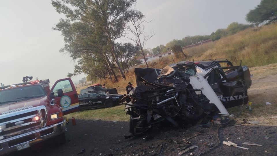 Policías estatales de Jalisco murieron en un accidente automovilístico en Jalostotitlán