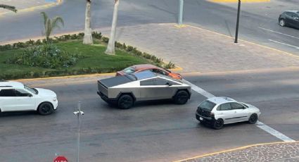 Una camioneta del "futuro" ronda por las calles de León | VIDEO