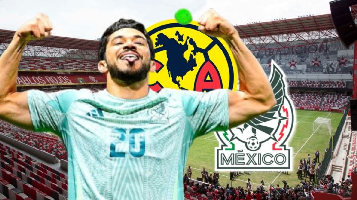 Celebra el América, estos son los goles que lleva Henry Martín en Selección Mexicana