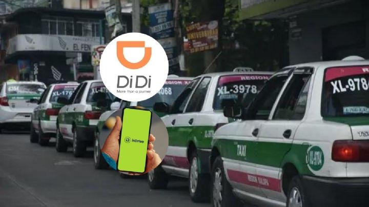 Ni taxistas ni particulares: ¿Quiénes pueden ofrecer servicio por DiDi e InDrive?