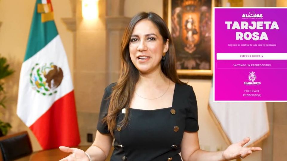 La gobernadora Libia Dennise García busca que la Tarjeta Rosa y otros programas sociales estén en la Constitución de Guanajuato.