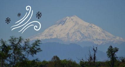 Tras paso de frente frío, prevén caída de nieve en el Pico de Orizaba; seguirá norte en Veracruz