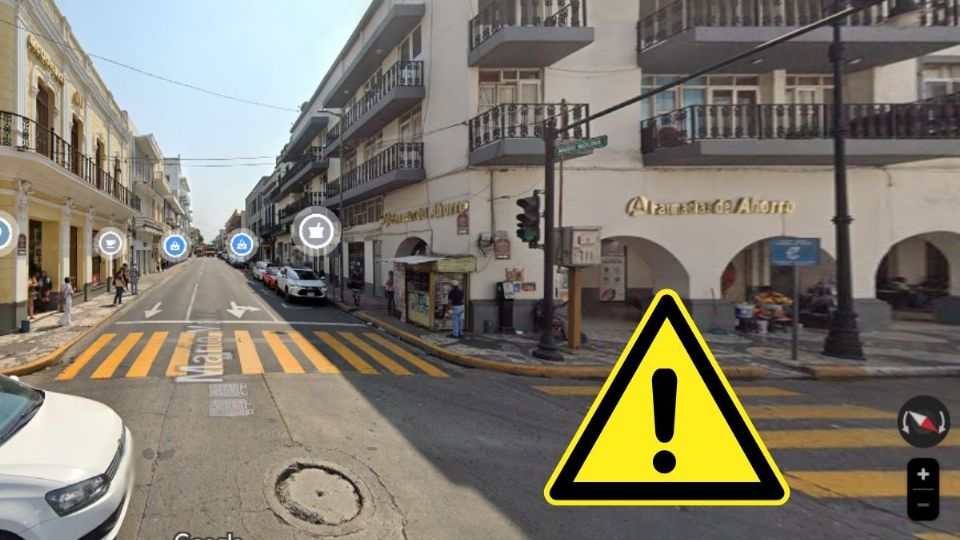 Esta calle del Centro Histórico de Veracruz permanecerá cerrada por 5 días; esto sabemos