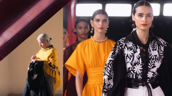 Los tenangos regresan a las pasarelas en la nueva colección Carolina Herrera I Fotos