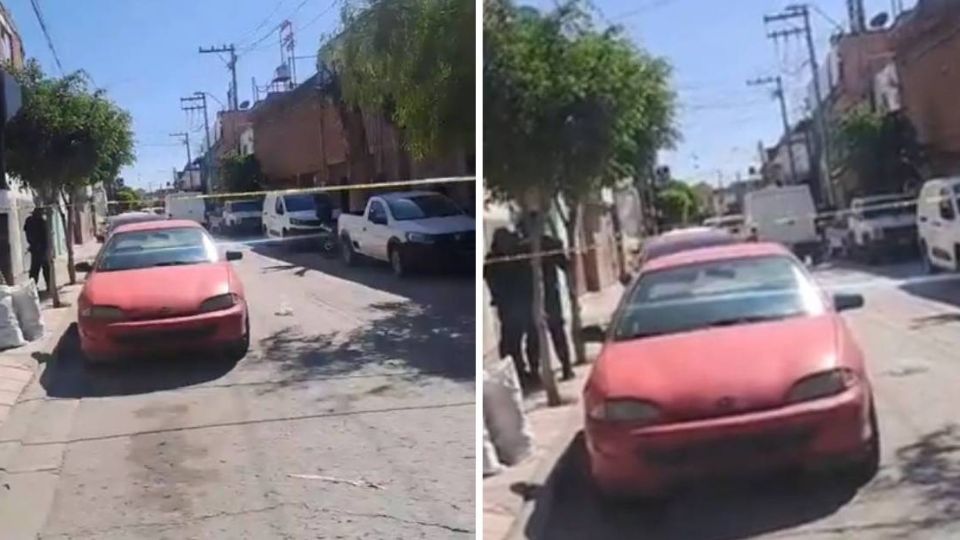 La mujer fue atacada a balazos por hombres que viajaban en un automóvil.
