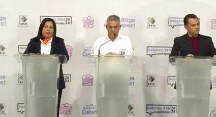 Esto proponen en debate tres candidatos de Cuautepec