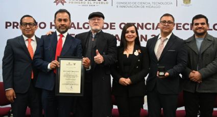 Entregan Premio Hidalgo de Ciencia, Tecnología e Innovación 2024