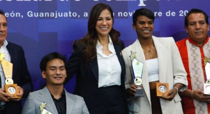 La medallista olímpica Prisca Awiti recibe el premio Guanajuato del Deporte